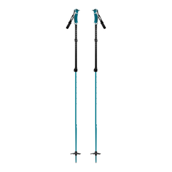 Palice za turno smučanje G3 VIA Aluminum Short 95-125 cm - teal