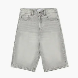 Cropp - Teksas šorts - light grey