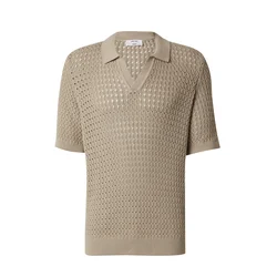 DAN FOX APPAREL Majica Malik temno siva