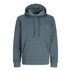 JACK & JONES Majica JECORP bazaltno siva