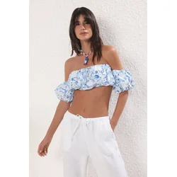 Trendyol Milla Ženska bluza Tbess25Bz00003, Plava