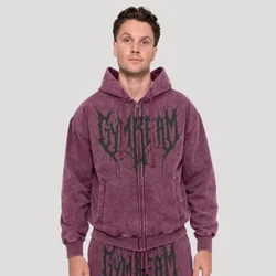 GymBeam Abyss Hoodie Raisin