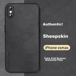 Shangsu Maska za mobilni telefon iPhone XS Max, Crna