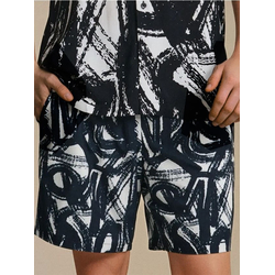 Sinsay - Kratke pantalone - crno