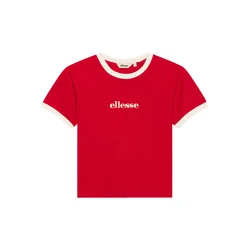 ELLESSE Majica Carpano breskev/rdeča/bela