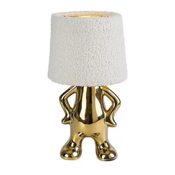 Rabalux Stona lampa Smurfy, 40W, 1xE14, 28cm, Zlatne boje