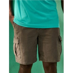 Sinsay - Kratke pantalone - svetlo siva