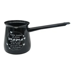 Džezva Vsaka mama 0,4l Črna