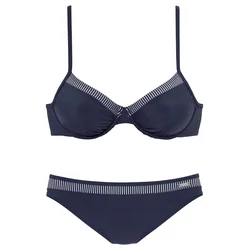 LASCANA Bikini marine/bela