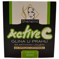 Shenemil Glina u prahu Active C sa aktivnim ugljem 300g