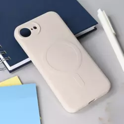 Maska Nanobit Giulietta Mag Case za iPhone 16e/ 17e krem
