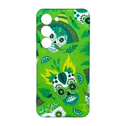 Maska za telefon SVETLECE za Samsung S23 DZ9/11, Zelena
