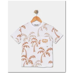 ALG Majica za dečake Palm, Bela