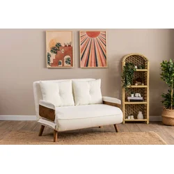 Atelier del Sofa Dvosed na razvlačenje Cosmo, 190x120x82cm, Beli