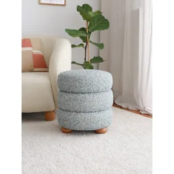 Lessentiel Maison Tabure 42x44x42cm, Plavo-Sivo