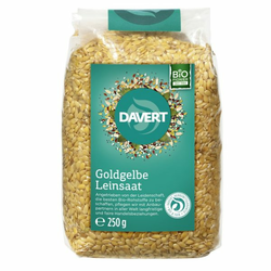 Laneno seme zlato-rumeno Davert, 250g