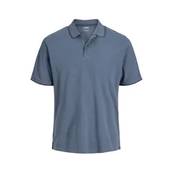 JJ Rebel Muška polo majica 12271166, Sivo-teget