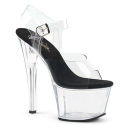 Pleaser Sky-308 Clr-Blk/Clr