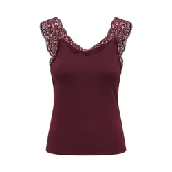 ONLY Top ONLLUNI burgund