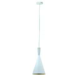 Visilica bela 1xE27 Max.60W/220V M0206-1