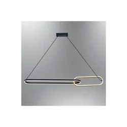Opviq luster Elips 1430-AS, LED 36 W, crni