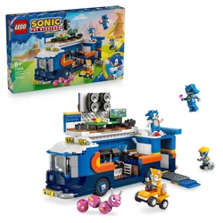 LEGO Sonic the Hedgehog Komandni kamion Sonic tima 77006, Uzrast 8+