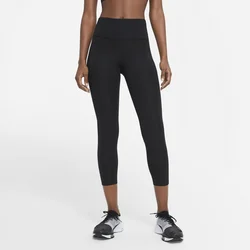 Nike FAST WO CROPPED RUNNING LEGGINGS, ženske helanke za trčanje, crna CZ9238