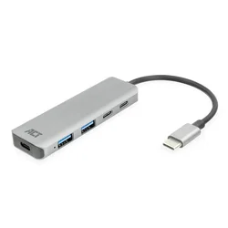 ACT AC7072 4-portni USB 3.0 HUB 2x USB A 2x USB C PD 3.2 Gen1