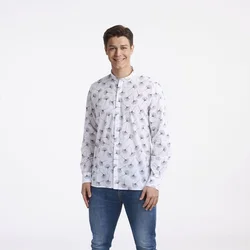 Antony Morato Muška košulja Stefano, Belo-Crna
