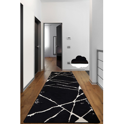 Conceptum Hypnose Tepih Broken, 80x100cm, Crno-beli