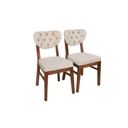 Hanah Home Set 2 trpezarijske stolice Orah