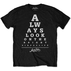 Monty Python Majica Bright Side Eye Test Unisex Black M