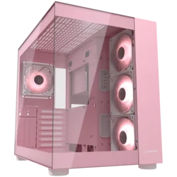 Ohišje COUGAR FV150 RGB, Mid tower, roza