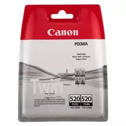 CANON TwinPack črnih kartuš PGI-520 BK