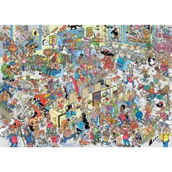 Jumbo - Puzzle Jan Van Haasteren: Pri Haidresserju - 1 000 kosov
