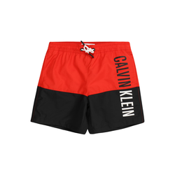Calvin Klein Swimwear Kupaće hlače, crvena / crna / bijela