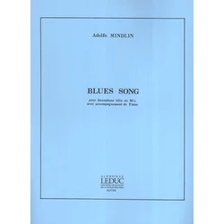 MINDLIN A;BLUES SONG,POUR SAX ET piano