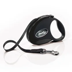 Flexi Style povodac za male pse 3m crni do 12kg