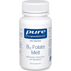 pure encapsulations B12 Folate Melt - 90 liz. tabl.