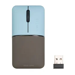 Sanwa Supply Bežični miš, 2.4GHz, Bluetooth, Plavi