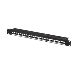 Logilink 19 Patch Panel 1U, 24 prazan, sa nosačima kabla NK4065