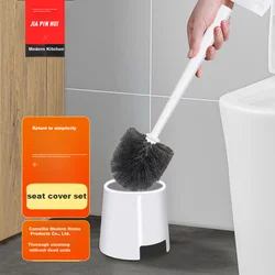 Jiapinhui Četka za WC šolju sa držačem, Bela