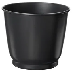 BROKTRAST Saksija, unutra/spolja/tamnosiva, 9 cm