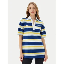 Napapijri Polo majica E-Ete NP0A4ILK Modra Oversize