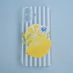 Maska Print Summer Vibe za iPhone 16 Sunny Citrus