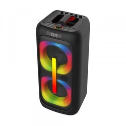 Zvucnik bluetooth BKK K6507A sa dva mikrofona crni