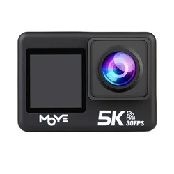 MOYE Akciona kamera Venture 5K Duo v2, Crna