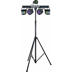 Light4Me T-BAR LED PAR DERBY LASER