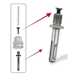 DEDRA SDS+ adapter za vrtalno glavo 1/2