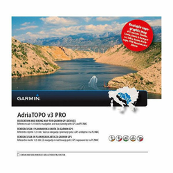 GARMIN kartografija AdriaTOPO v3 PRO